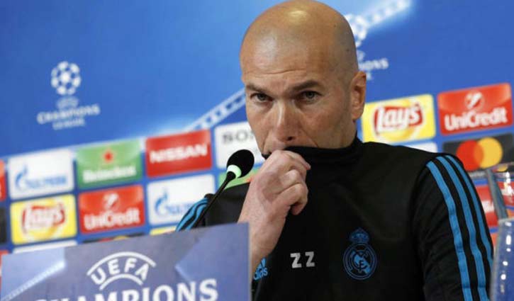 রিয়াল মাদ্রিদ কোচ জিনেদিন জিদান